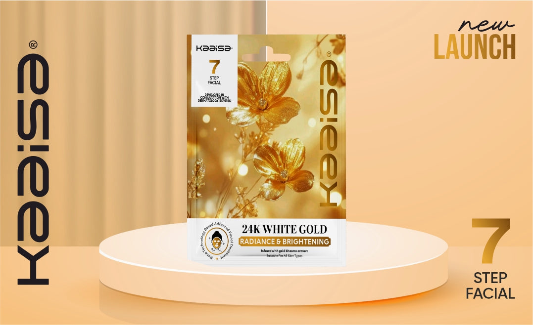 Kaaisa 24K White Gold 7-Step Facial Kit launch banner