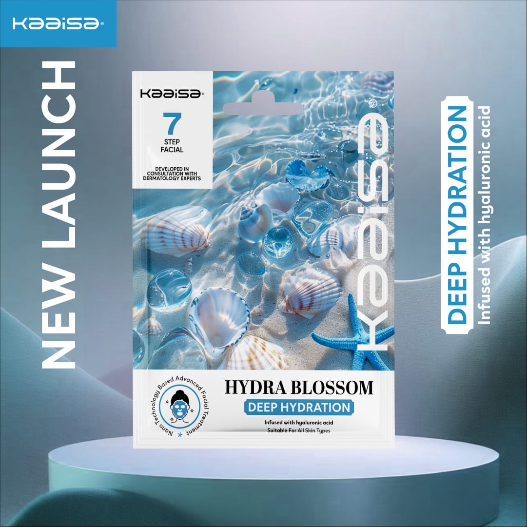 Kaaisa Hydra Blossom Deep Hydration 7-Step Facial Kit packaging