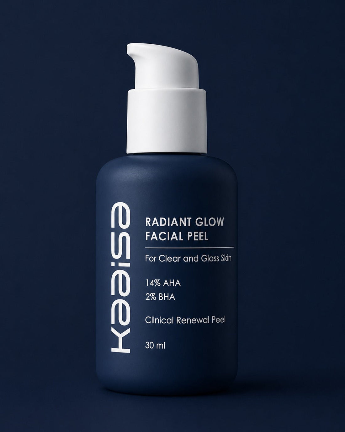 Kaaisa Radiant Glow Facial Peel with 14 percent AHA and 2 percent BHA 30 ml bottle