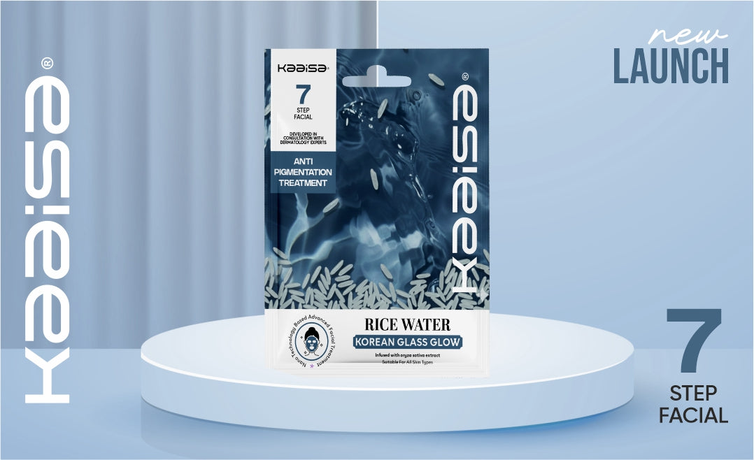 Kaaisa Rice Water 7-Step Facial Kit launch banner